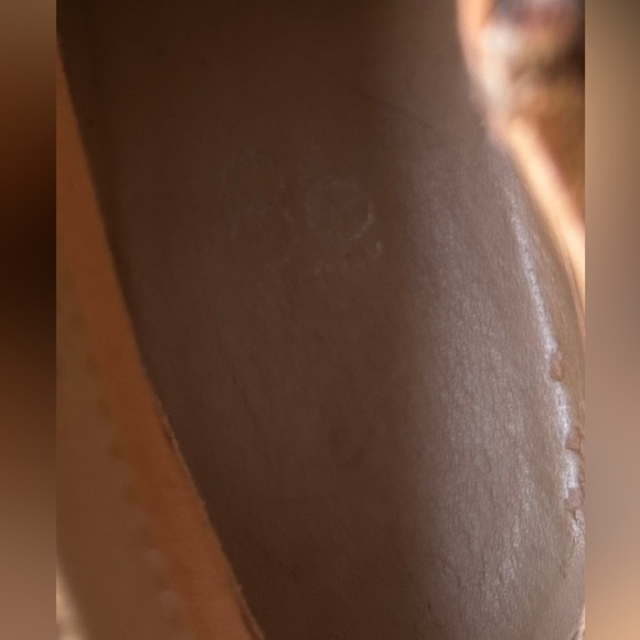 Franco Sarto Size 9M Suede Tan Cognac Wedge booties. - Picture 11 of 16